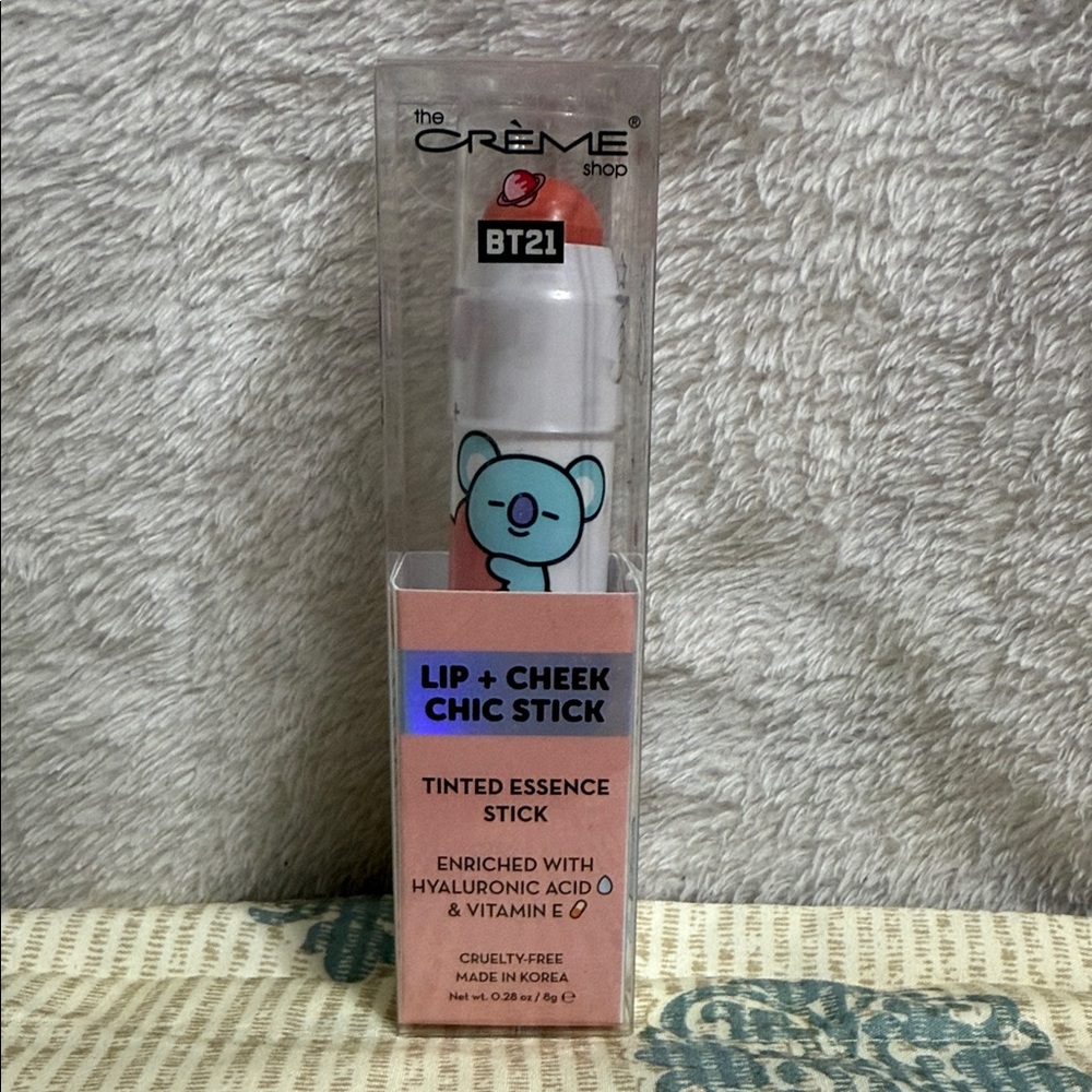 The Crème Shop BT21 Lip + Cheek Chic Stick - Pink